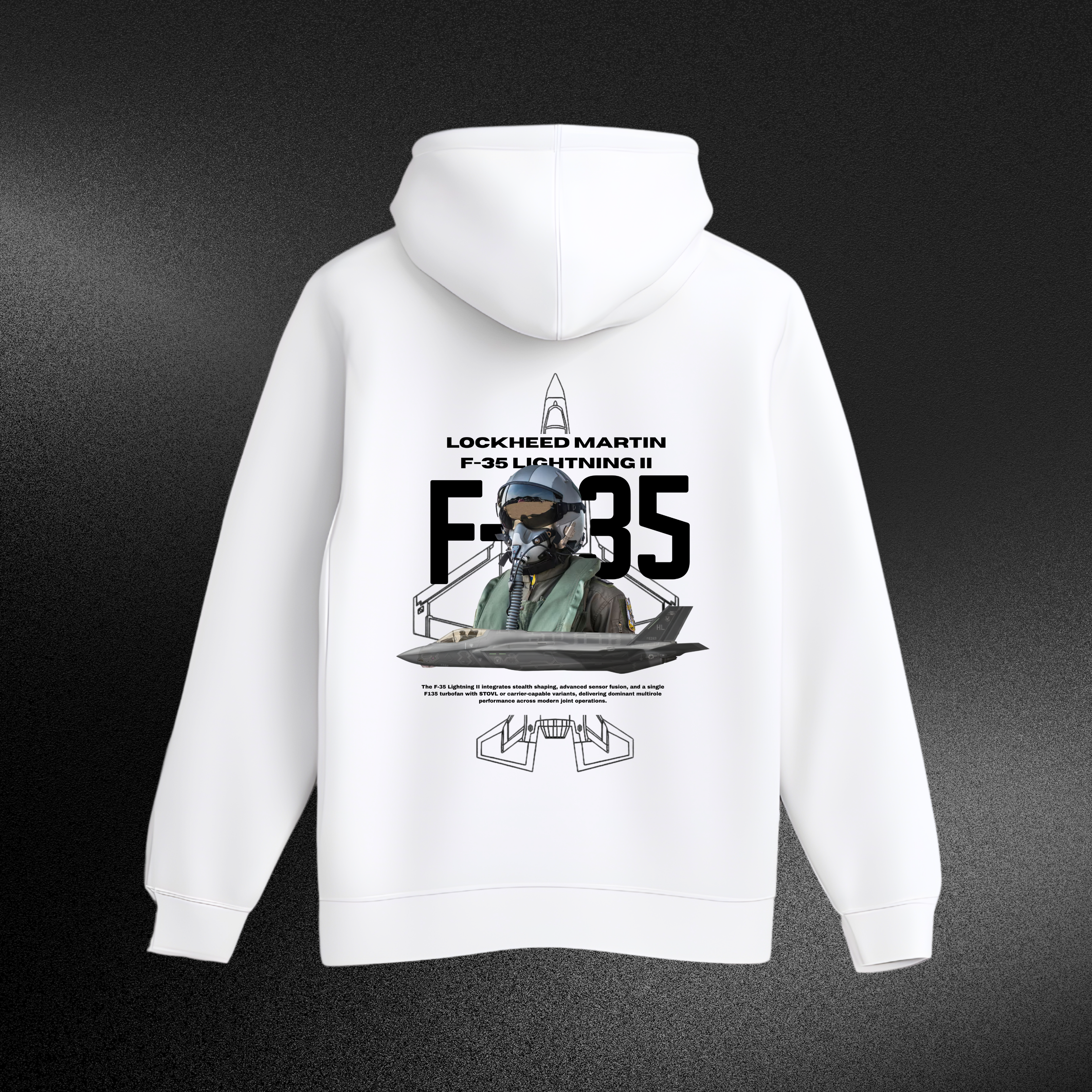 Sudadera F-35 Lightning II
