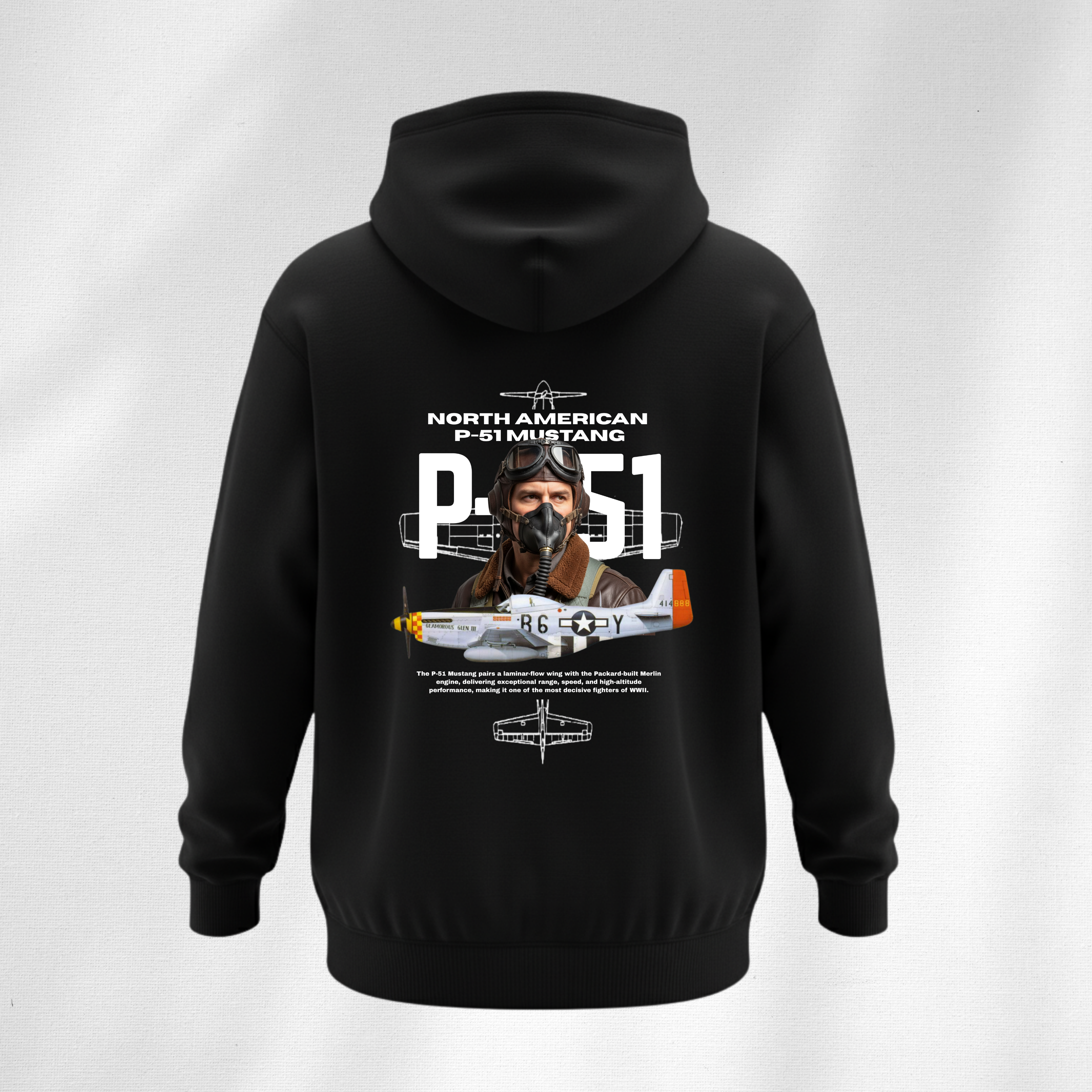 Sudadera P-51 Mustang